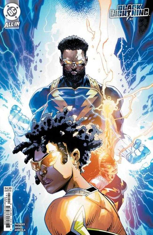 Black Lightning (2024) #2 Cover B Ryan Benjamin Card Stock Variant