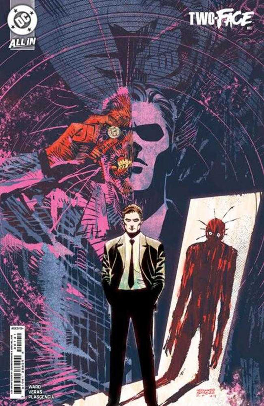 Two-Face #1 (Of 6) Cover D 1 in 25 Leonardo Romero Card Stock Variant