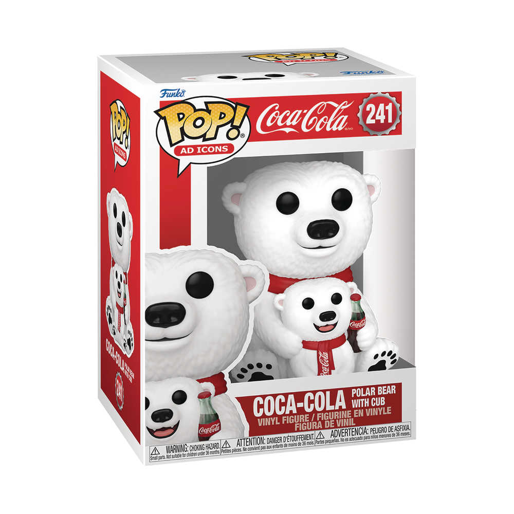 Pop & Buddy Cocacola Bear & Cub Vinyl Figure