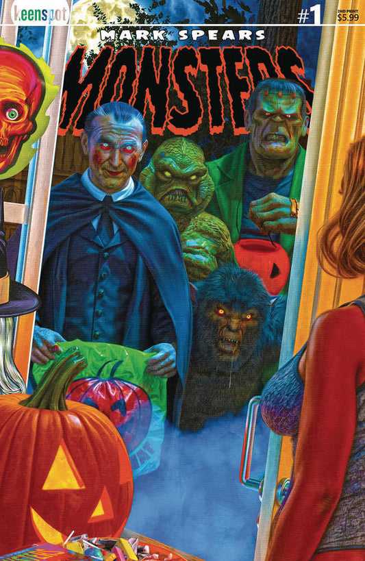 Mark Spears Monsters #1 2nd Print Cover A  Trick Or Treat