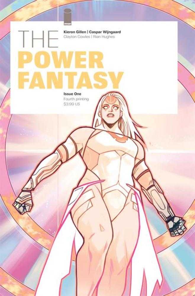 Power Fantasy #1 4th Print Cover B Caspar Wijngaard Yellow Variant (Mature)