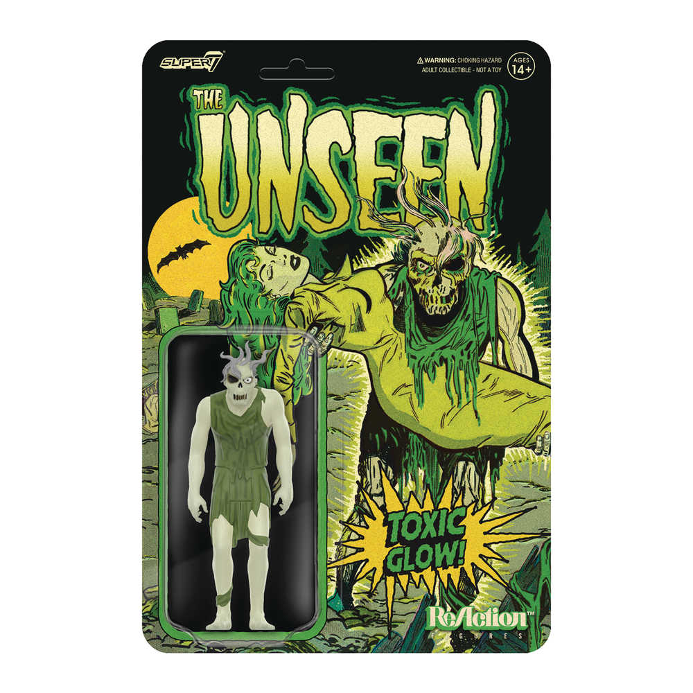 Pre-Code Horror Reaction Wv4 Previews Exclusive Spine-Chilling Ghoul Glow Action Figure