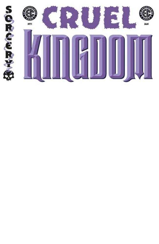 EC Cruel Kingdom #1 Cover E Blank Sketch