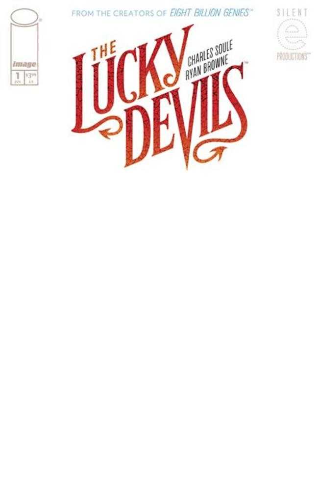 Lucky Devils (2024) #1 (of 9) Cover C Blank Sketch Cover (Mature)