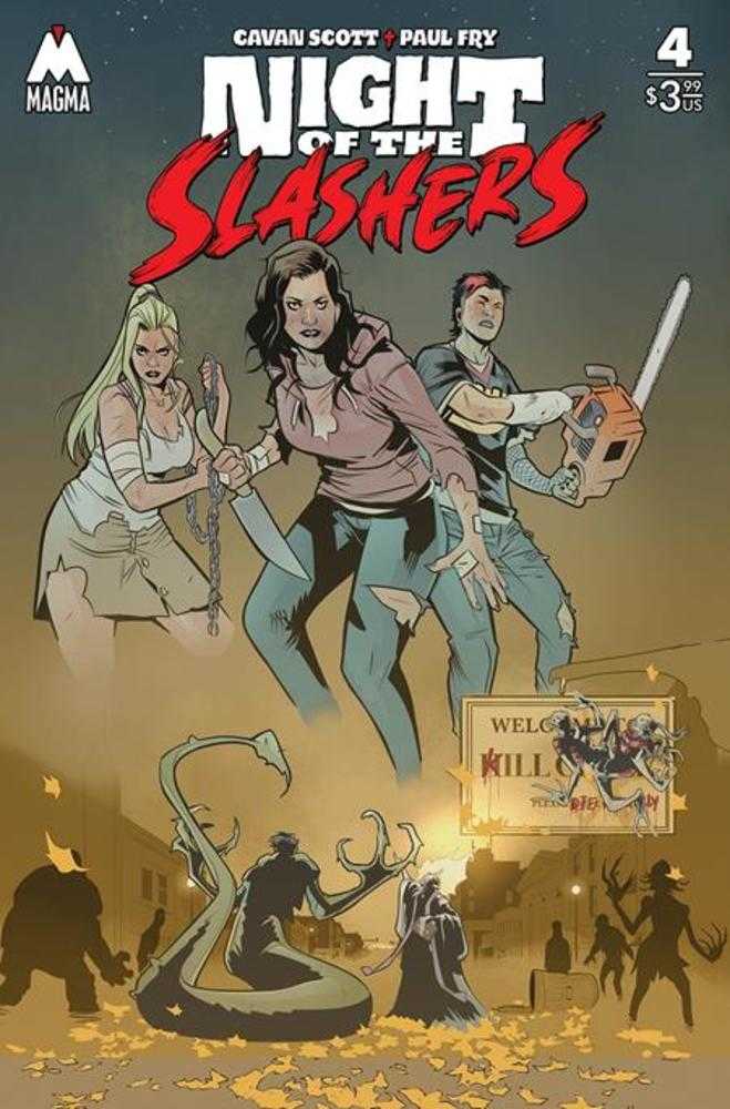 Night Of The Slashers (2024) #4 Cover A Paul Fry (Mature)