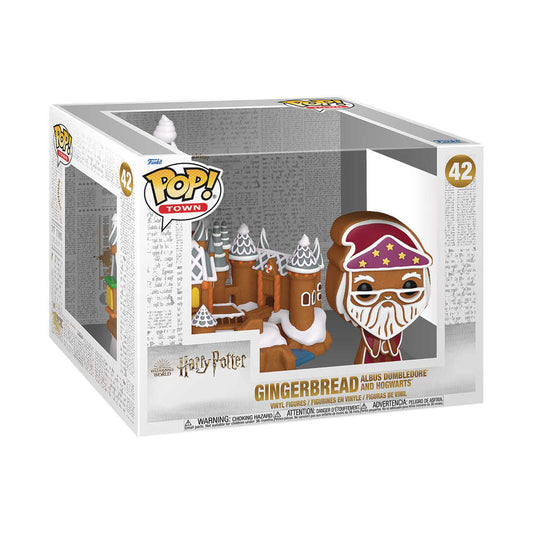 Pop Town #42: Harry Potter Gingerbread Albus Dumbledore & Hogwarts