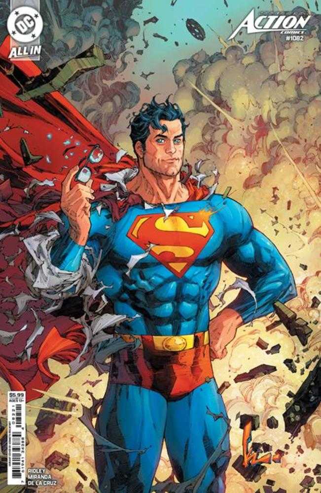 Action Comics (2016) #1082 Cover C Kenneth Rocafort Card Stock Variant