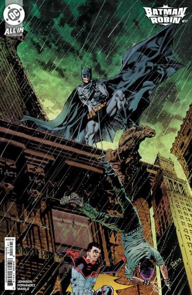 Batman And Robin #17 Cover D 1 in 25 Mike Perkins Card Stock Variant