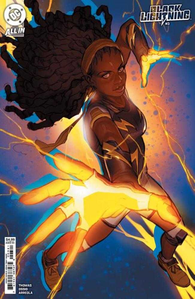 Black Lightning (2024) #3 Cover B Joshua Sway Swaby Card Stock Variant