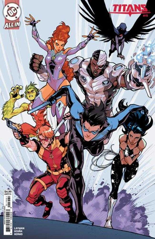 Titans (2023) #19 Cover B Karl Kerschl Card Stock Variant