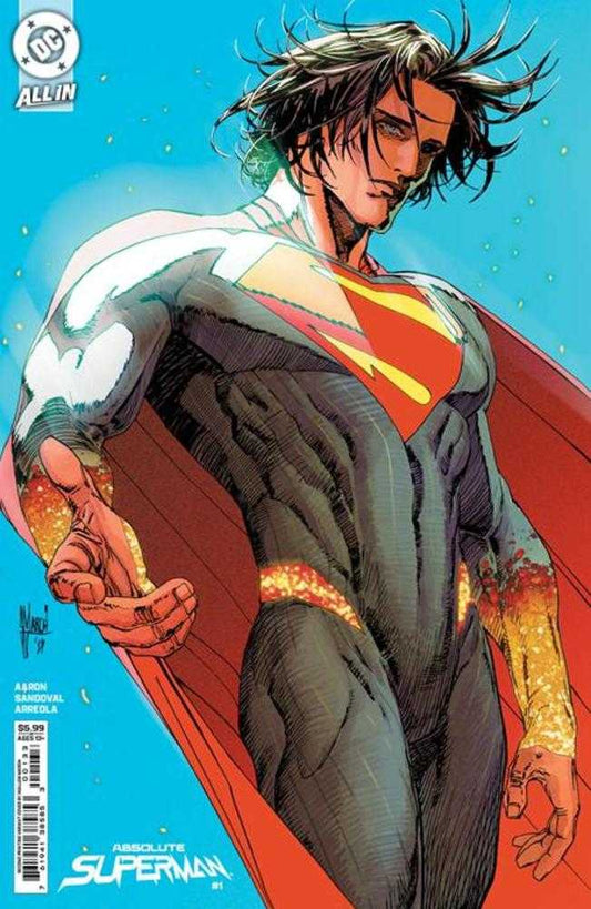 Absolute Superman (2024) # 1 (2nd Print) Cover B Guillem March Card Stock Variant