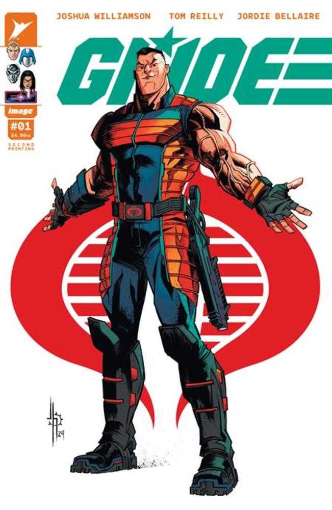 G.I. Joe (2024) # 1 (2nd Print) Cover B Jason Howard Cobra Variant