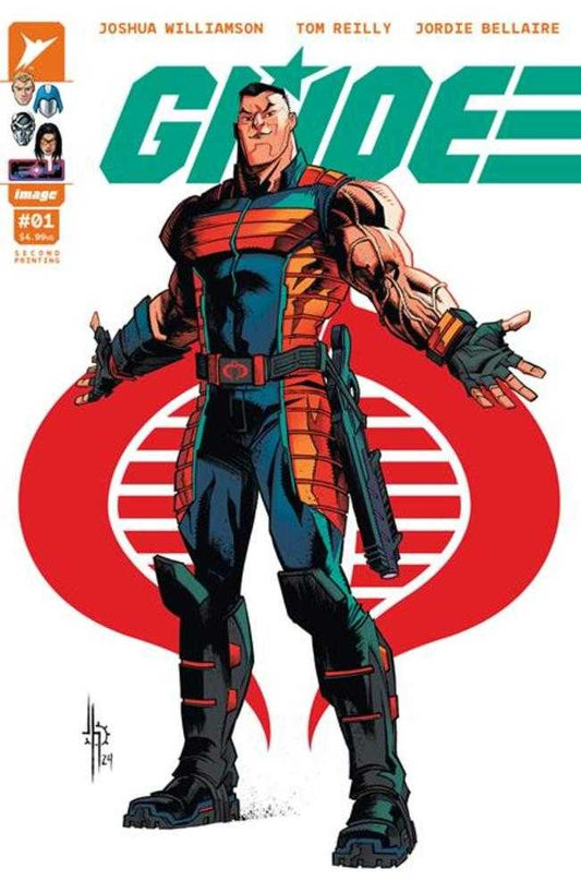 G.I. Joe (2024) # 1 (2nd Print) Cover B Jason Howard Cobra Variant