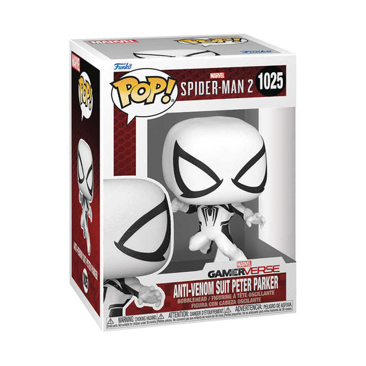 Pop Games Spider Man 2 Vg Anti Venom Peter Vinyl Figure