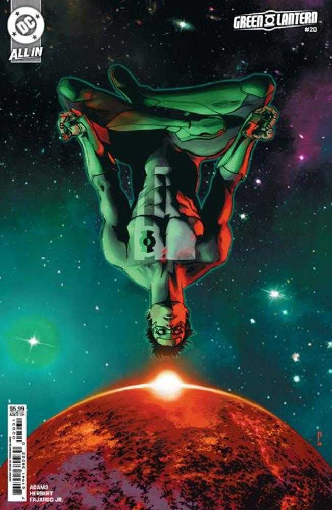 Green Lantern (2023) #20 Cover C Fernando Blanco Variant