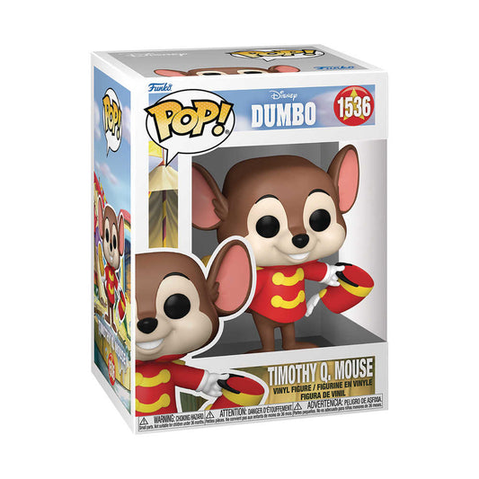 Pop Disney Dumbo Timothy Q Mouse Figure