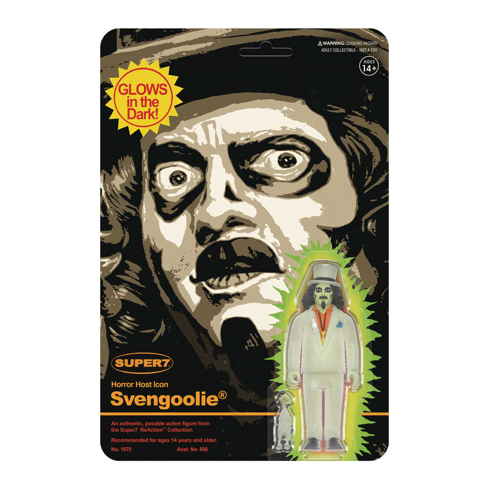 Svengoolie Reaction Wv3 Svengoolie Monster Glow Action Figure