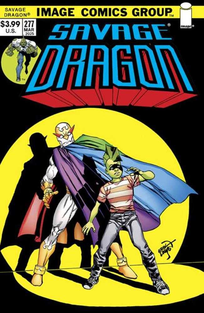 Savage Dragon (1993) #277 Cover B Erik Larsen 70s Trade Dress Variant (Mature)