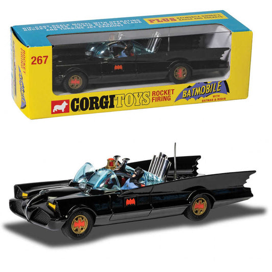 Corgi 1966 Batmobile W Batman Robin 1/46 Diecast Vehicle (Ne