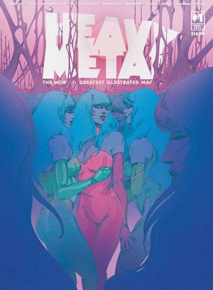Heavy Metal Magazine (2025) #1 Cover E Janevsky (Mature)