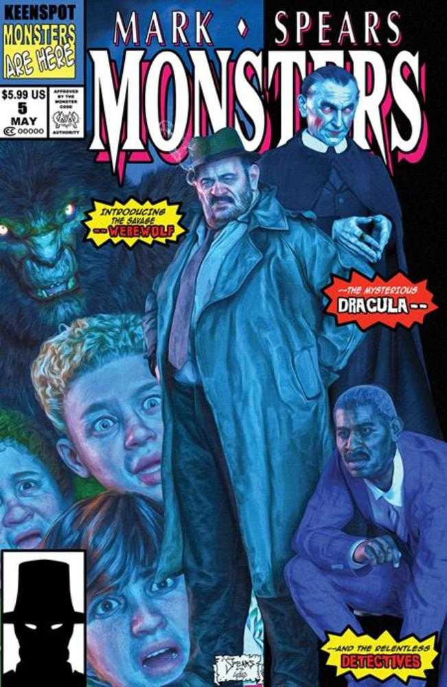 Mark Spears Monsters (2024) #5 Cover D New Mutant #98 Homage & Card