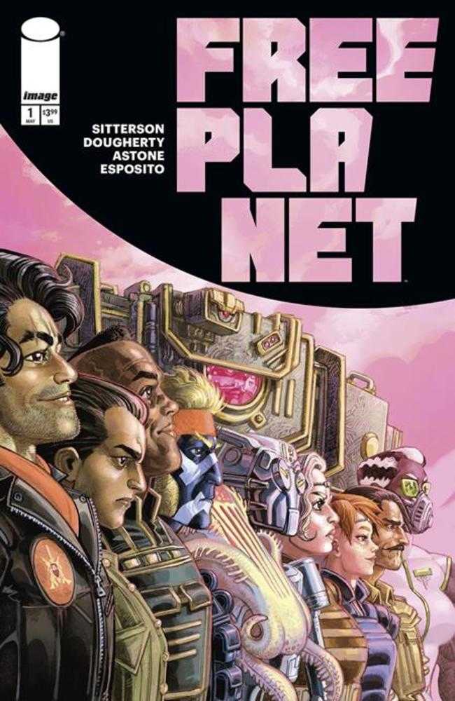 Free Planet (2025) #1 Cover D Jed Dougherty Foil 1:25 Variant