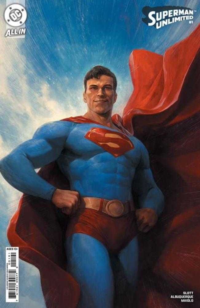 Superman Unlimited (2025) #1 Cover J Dave Rapoza 1:25 Variant