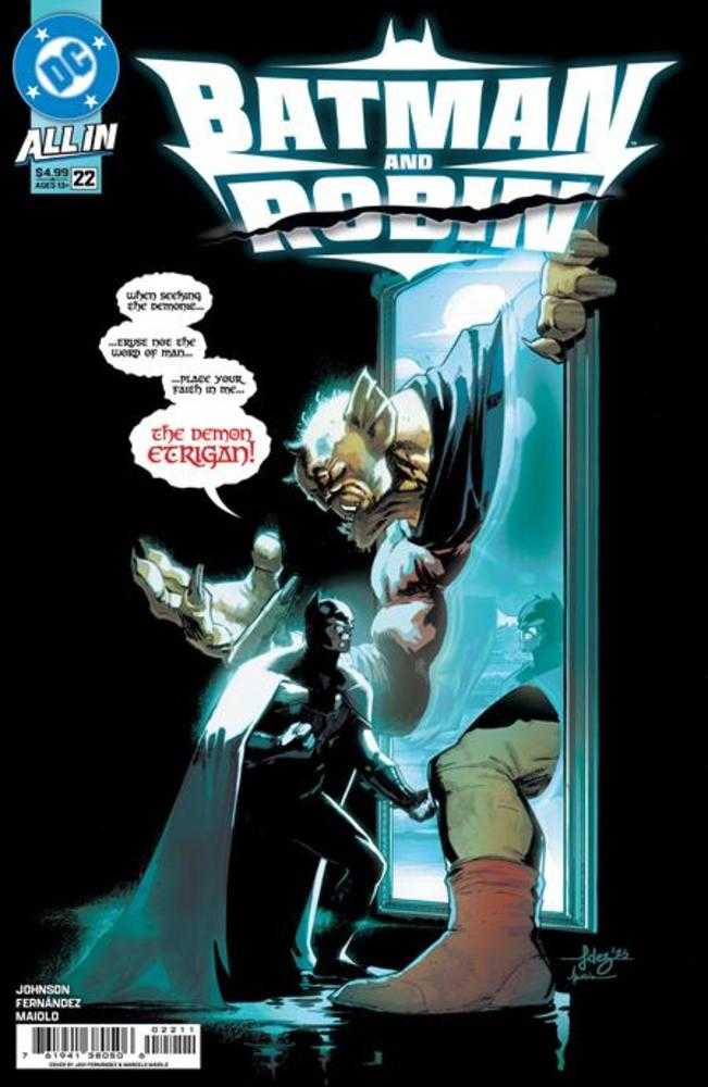 Batman And Robin (2023) #22 Cover A Javier Fernandez