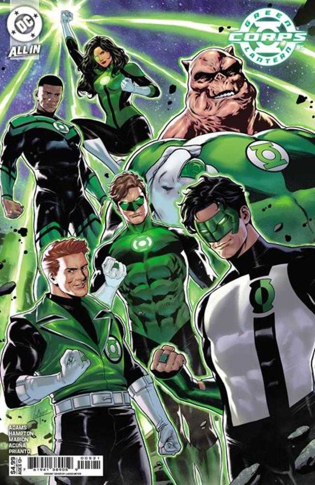 Green Lantern Corps (2025) #5 Cover C Lucas Meyer Variant