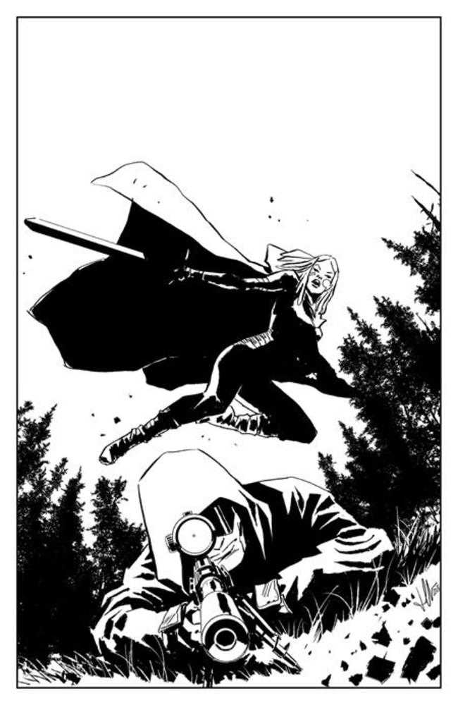 Lost Fantasy (2025) #2 Cover C Luca Casalanguida B&W 1:15 Virgin Variant