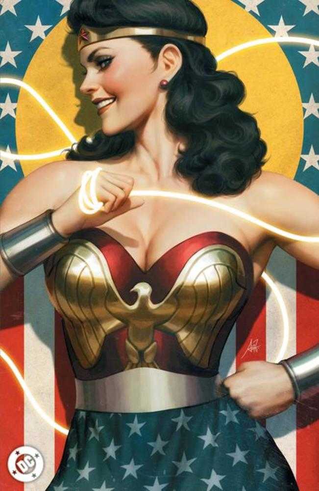 New History Of The DC Universe (2025) #1 (Of 4) Cover F Stanley Artgerm Lau Foil Variant