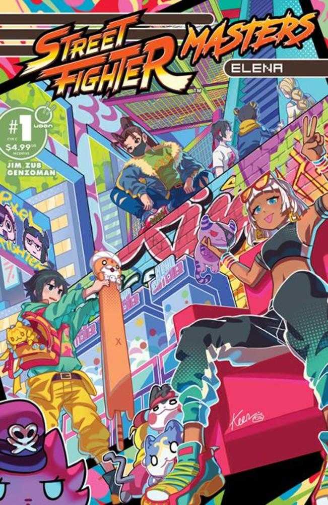 Street Fighter Masters Elena #1 (One Shot) Cover C Keenbiscuit 1:5 Variant