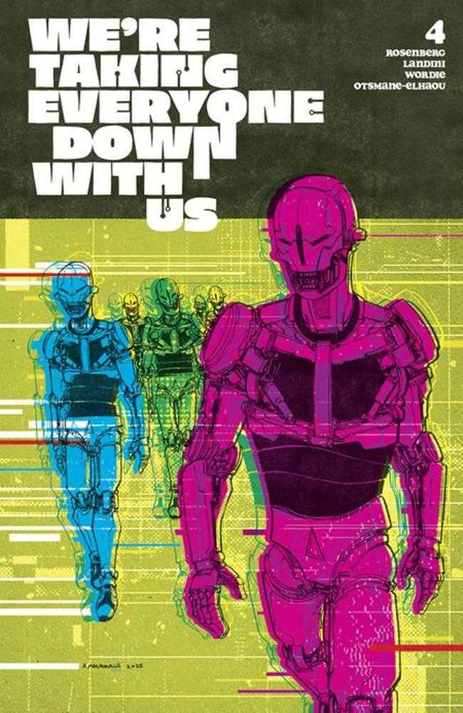 We're Taking Everyone Down With Us (2025) #4 (of 6) Cover D Andy Macdonald 1:25 Variant (Mature)
