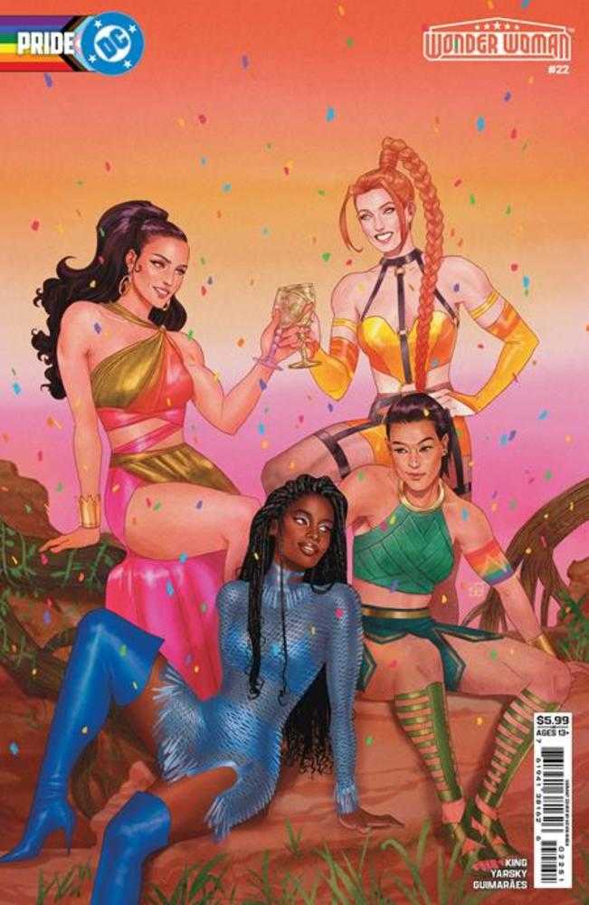 Wonder Woman (2023) #22 Cover D Kevin Wada DC Pride Variant