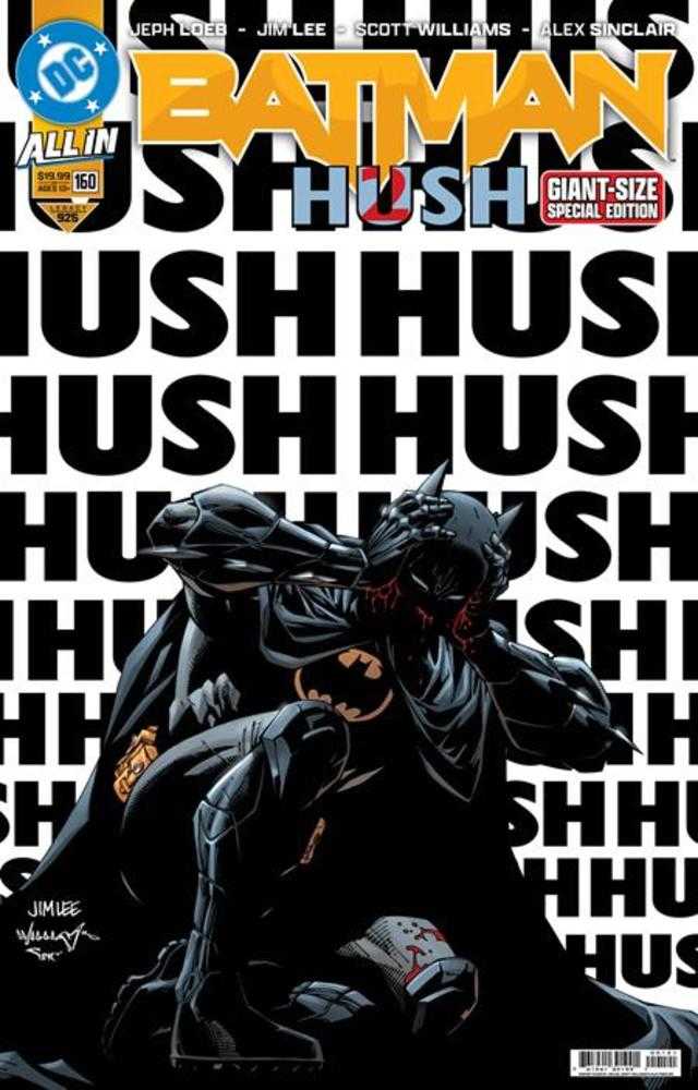 Batman (2016) #160 Giant Sized Special Edition Cover B Jim Lee Foil Variant