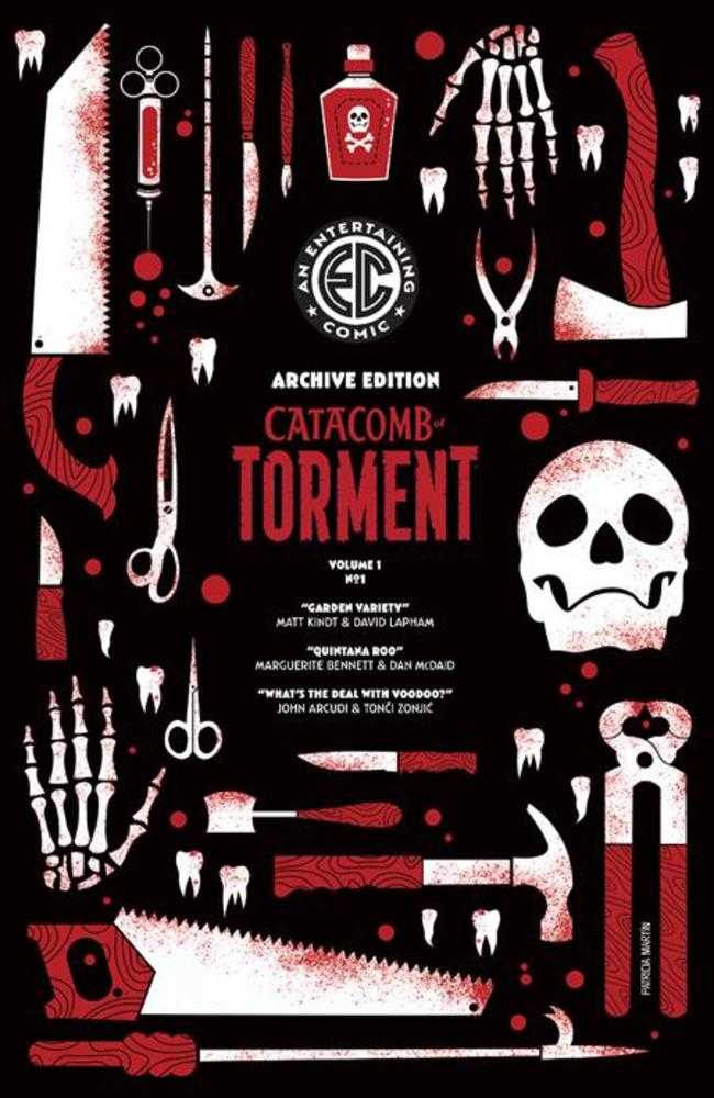 EC Catacomb Of Torment (2025) #1 Cover G Patricia Martin EC Archive Edition 1:50 Variant