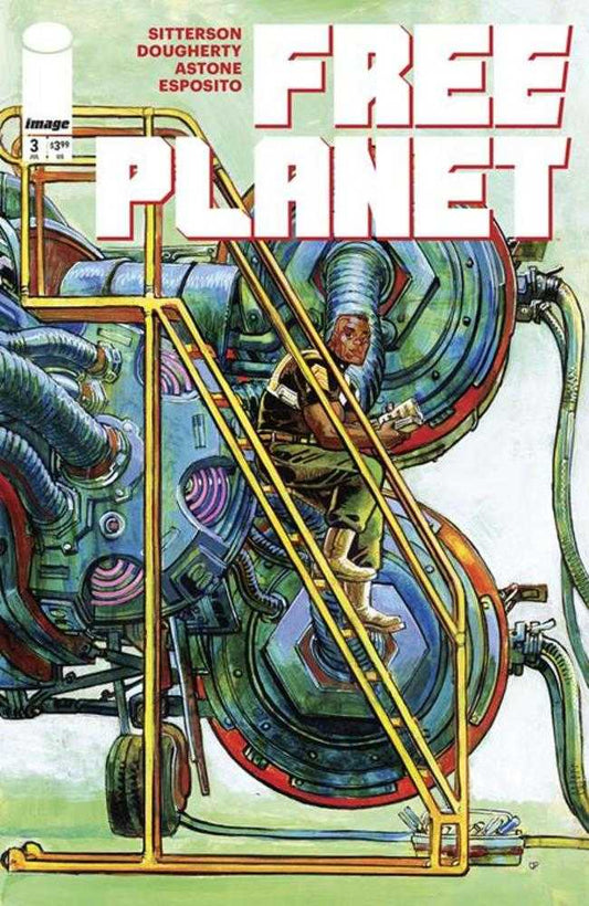 Free Planet (2025) #3 Cover B Jed Dougherty Ladder Variant