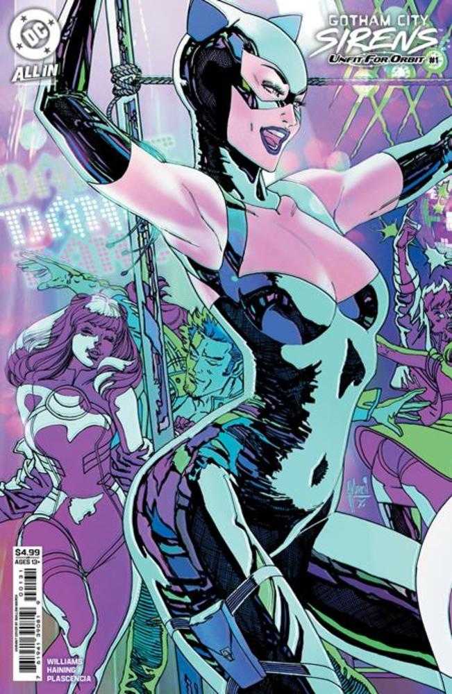 Gotham City Sirens: Unfit For Orbit (2025) #1 (of 5) Cover D Guillem March Connecting Variant