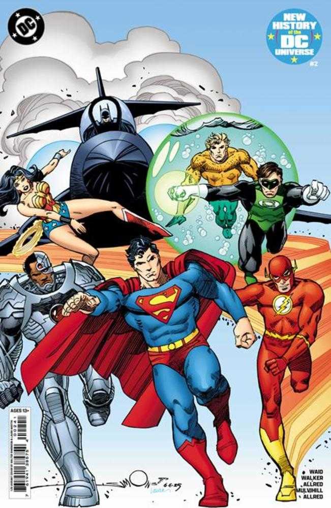 New History Of The DC Universe (2025) #2 (of 4) Cover G Walter Simonson 1:25 Variant