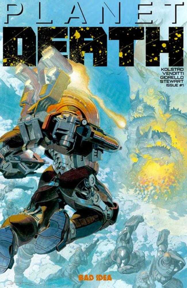 Planet Death (2025) #1 (Of 4) Cover D Esad Ribic 1:20 Variant