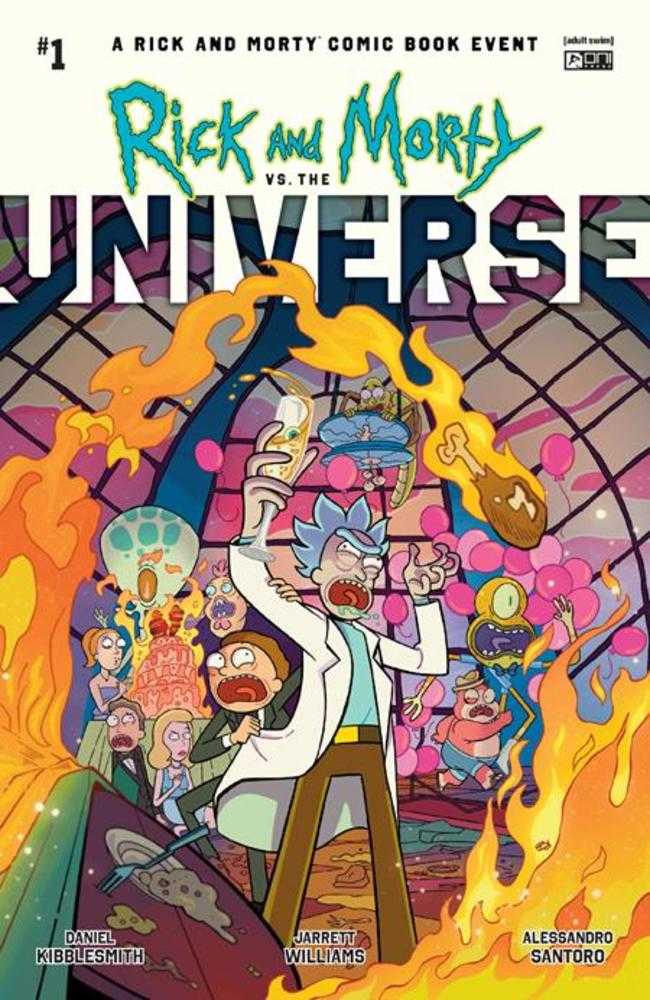 Rick And Morty vs The Universe (2025) #1 (of 4) Cover A Dave Bardin