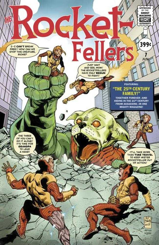 Rocketfellers (2024) #7 Cover D Ramon Bachs Fantastic Four Homage Variant