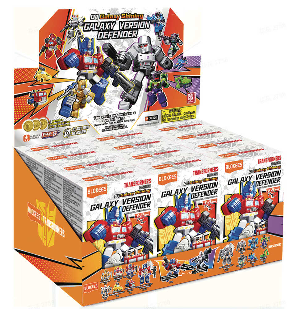 Blokees Transformers Galaxy Version Defender 01 : Galaxy Shining - FULL CASE