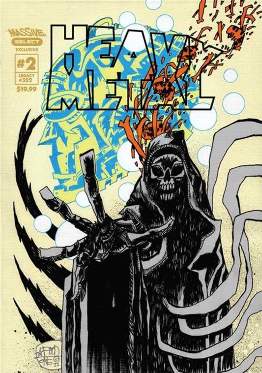 Heavy Metal Magazine (2025) #2 Cover D Jim Mahfood Massive Select Exclusive Variant (Mature)
