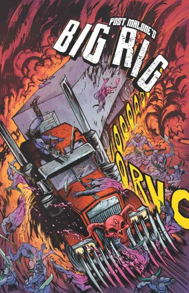 Big Rig (2025) #1 Cover G Daniel Warren Johnson 1:10 Variant