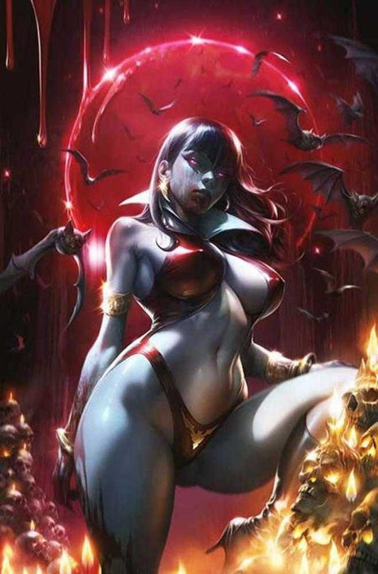 Vampirella Armageddon #2 Cover I Francesco Mattina Metal Full Art Variant