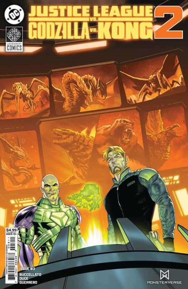 Justice League vs Godzilla vs Kong 2 (2025) #3 (of 7) Cover A Christian Duce