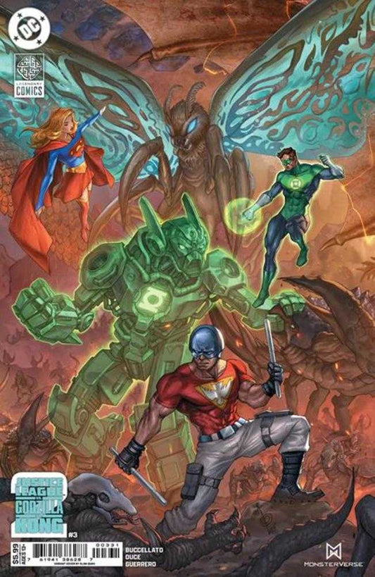 Justice League vs Godzilla vs Kong 2 (2025) #3 (of 7) Cover C Alan Quah Variant
