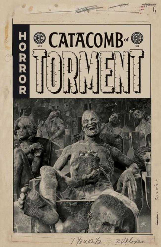 EC Catacomb Of Torment (2025) #3 Cover D Bjorn Barends B&W 1:20 Artist Edition Variant