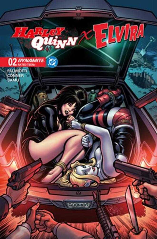 Harley Quinn X Elvira #2 Cover G Chad Hardin Foil Variant